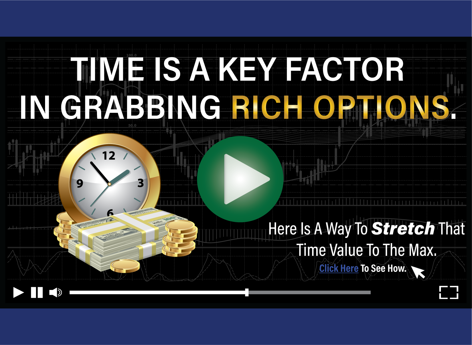 Time is a key factor in grabbing rich options. Click here to see how to stretch it to your advantage.