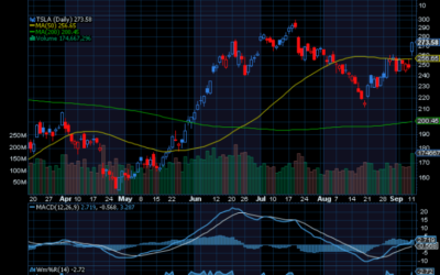Chart of the Day: Tesla (TSLA)