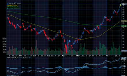 Chart of the Day: Advanced Micro Devices (AMD) Still Exploding