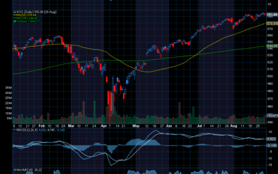 Chart of the Day: The Vanguard S&P 500 ETF (VOO)