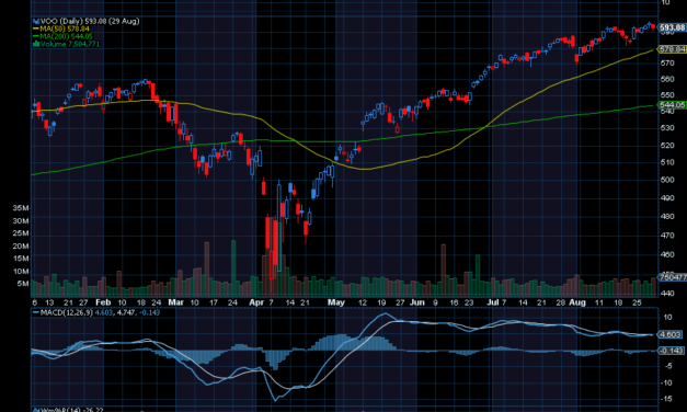 Chart of the Day: The Vanguard S&P 500 ETF (VOO)
