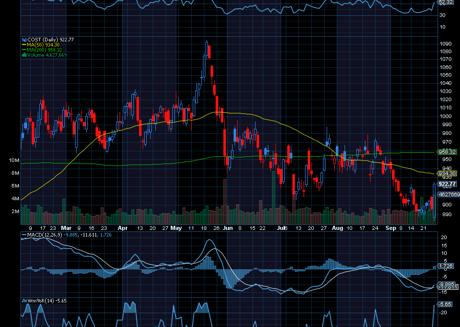 Chart of the Day: Costco (COST)