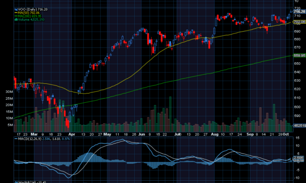 Chart of the Day: The Vanguard S&P 500 ETF (VOO)